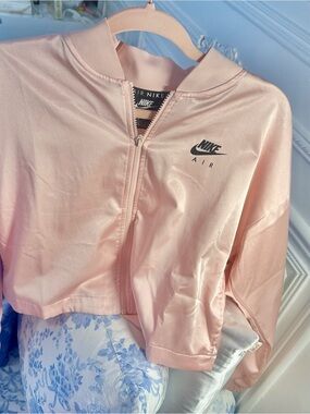 Nike Air Pink Cropped Jacket